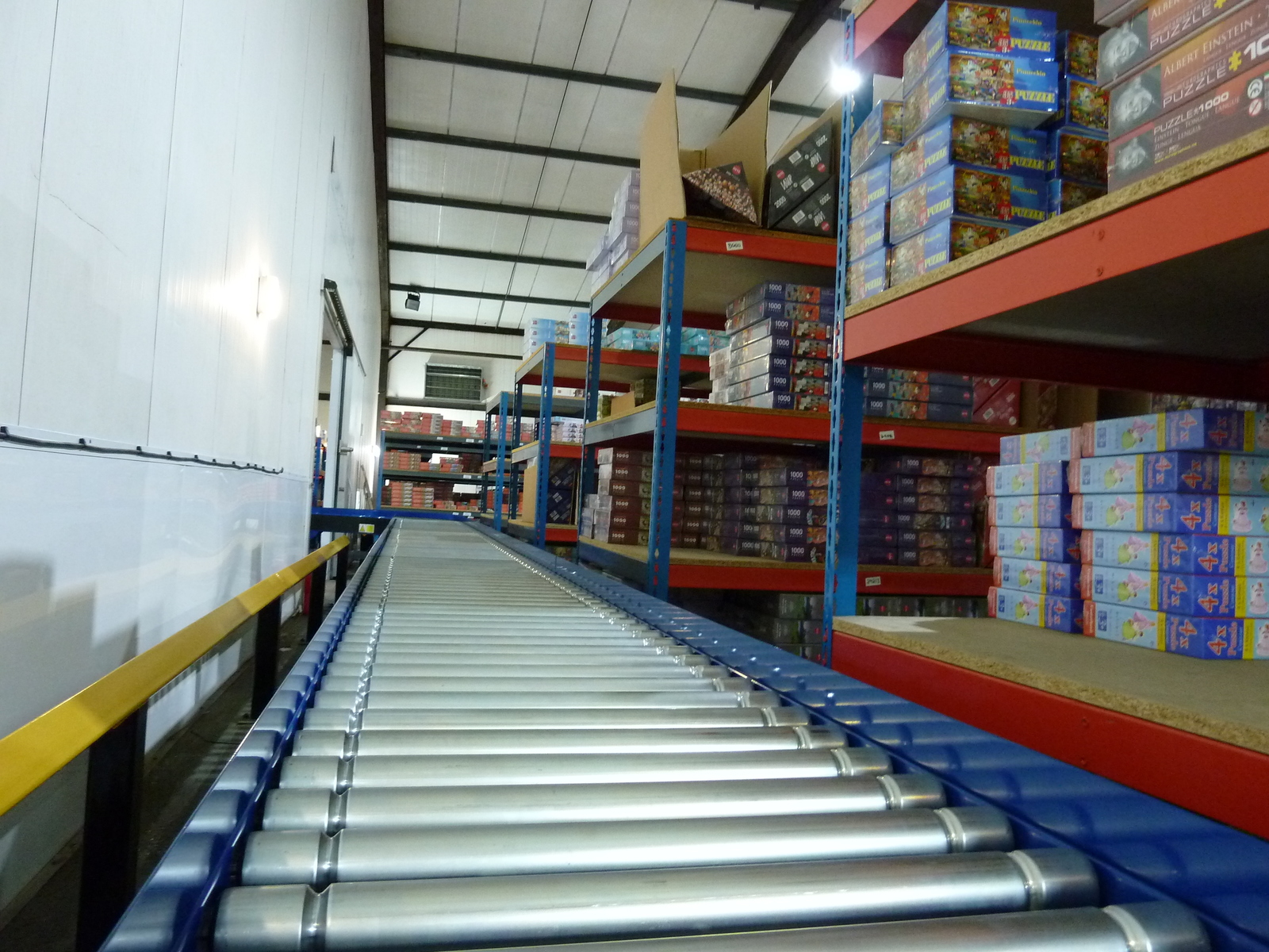 Warehouse Conveyor Belt Conveyor System Monk Conveyors