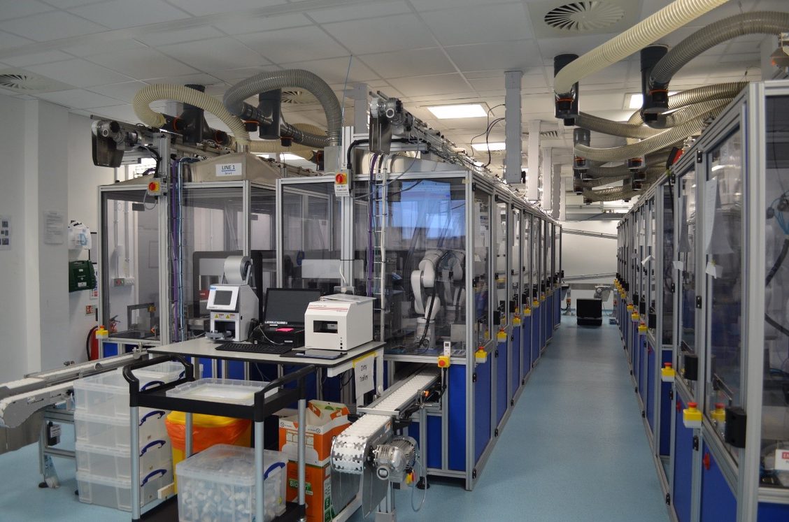 NHS COVID Testing Automation at Southampton University